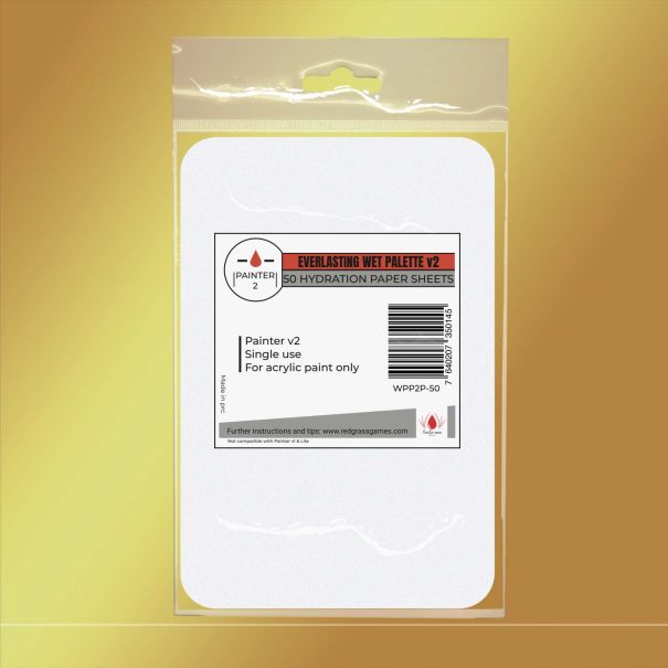 50x Hydration Paper Sheets for Painter v2